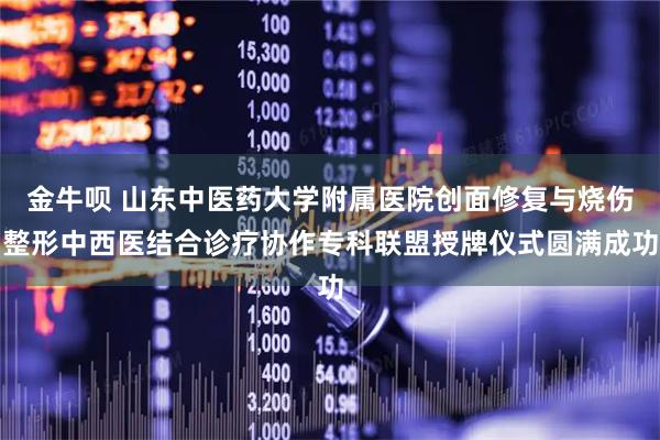 金牛呗 山东中医药大学附属医院创面修复与烧伤整形中西医结合诊疗协作专科联盟授牌仪式圆满成功
