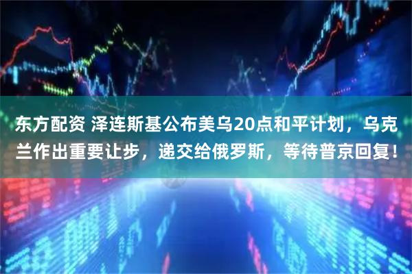 东方配资 泽连斯基公布美乌20点和平计划，乌克兰作出重要让步，递交给俄罗斯，等待普京回复！